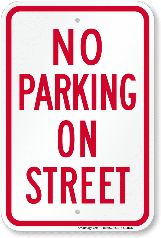 no-parking-on-street-sign-k2-0732
